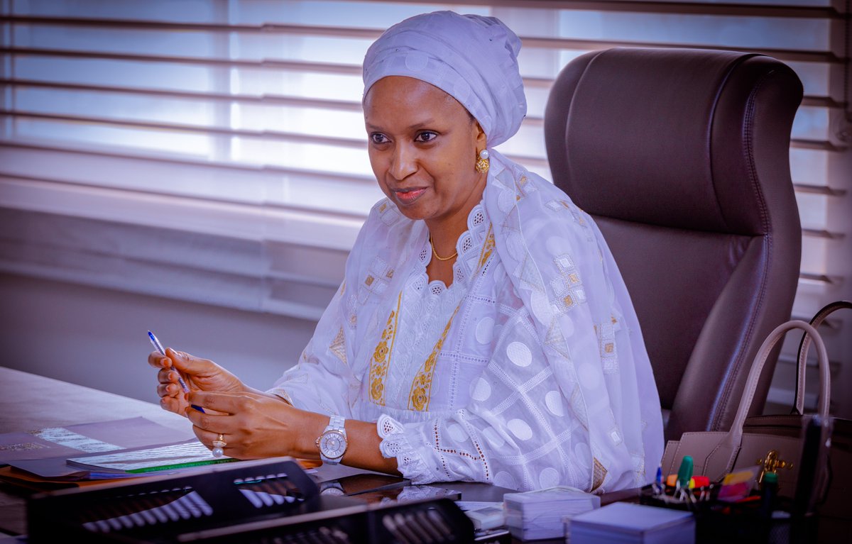 SamuelUbile's tweet image. Barka De Sallah from @hadizabalausman Office of the Special Adviser to the President on Policy and Coordination, and Head @CDCUPolicyFGN