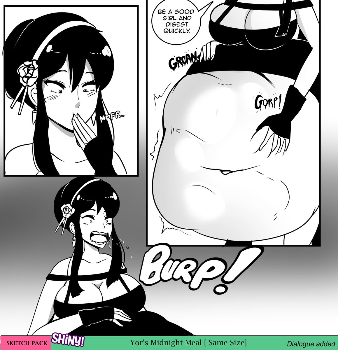 SaintxTailArt's tweet photo. A sample illustration from one of my sketch packs. My latest sketch packs are a series of 15 comic like illustrations. It's available if you support me monthly or it may be in my digital shop. Check out where you can support me at my website https://t.co/UnT4ewSx0r https://t.co/YB68AXuLuB