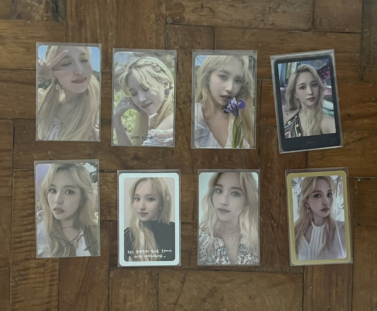 strawbercub's tweet photo. WTS/LFB TWICE MINA ALBUM PCs 

📍TARLAC CITY 

-onhand and ready to ship 
-pc are in good condi, can send condi thru dm 
- strictly sold as per set ( please see thread for pcs) 

MOP: gcash/BDO (PAYO) 
MOD: direct J&amp;T 

twice mina album photocards pcs https://t.co/Dr5O9NBPx5