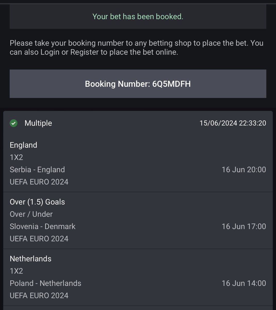 CertifiedOdds's tweet photo. 3 odds
Bet9ja Booking - 6Q5MDFH
Get on ππΎ https://t.co/i0NIyhlItw https://t.co/y0td1aremg