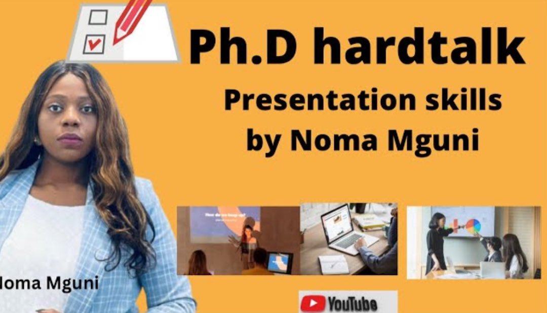 phdhardtalk's tweet photo. Episode is out on YouTube now ! 

@DrNomaloading  shares guidance on how to present your work in this video ! 

#presentationskill

To  watch 👉 https://t.co/uQN8VwgzDo https://t.co/9Gs1Rr03vL