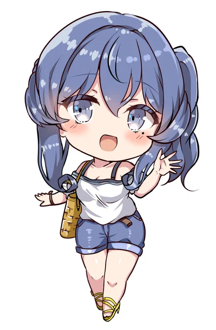 ゴトちゃん(夏私服ver)デフォルメ 