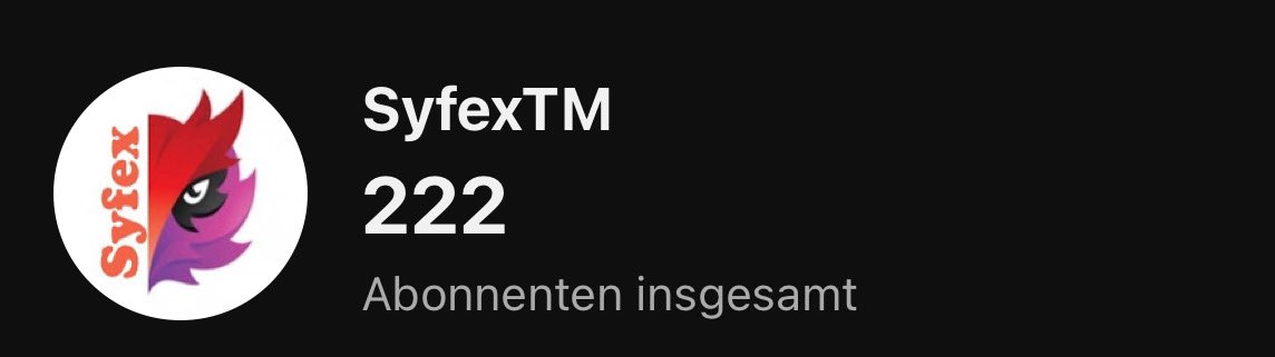 syfextm's tweet photo. Danke übrigens für den Support in den letzten Tagen, so machen comebacks doch Spaß 
Jetzt auf zu den 1000! #youtube #danke https://t.co/OQoZR3SyXQ