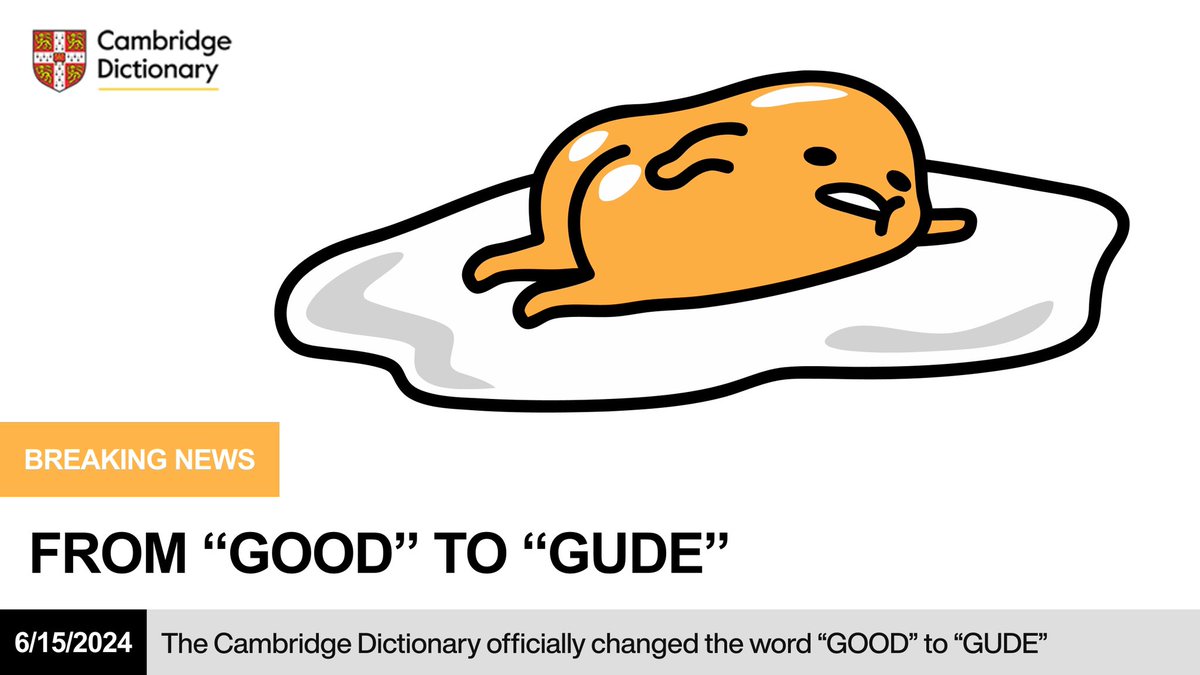 GudetamaCoin's tweet photo. thats what i call $gude news! the laziness always win hehe

what's your opinion about this?

#gudetama #LazyButRich #MEMECOİNS #askgudetama https://t.co/nSeOSIR3I5