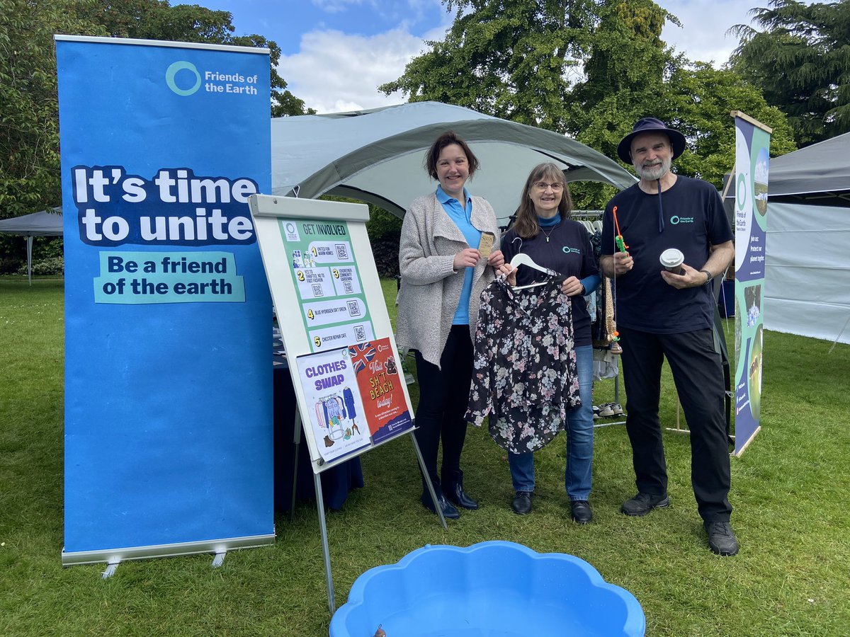📍 We’re in Grosvenor Park at the <a href="/ShitChester/">12 years of Shitchester</a> Green Weekend! Browse our pre-loved clothes or Hook-a-💩! We’re here til 4 ✨