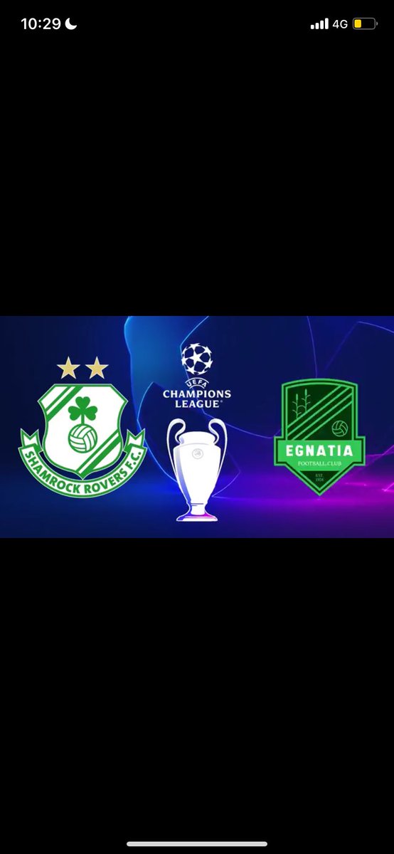 conork95's tweet photo. @ShamrockRovers @ChampionsLeague https://t.co/qeHHQdecWU