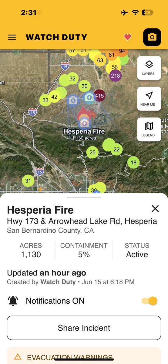 Critical911YT's tweet photo. For everyone who is wondering why there is a ton of smoke in the Las Vegas valley it is because of major Southern California wildfires.  Winds are pushing a significant amount smoke.  #smoke #wildfire #fire #wildlandfire #lasvegas #henderson #vegas https://t.co/YZVHg2XDqk