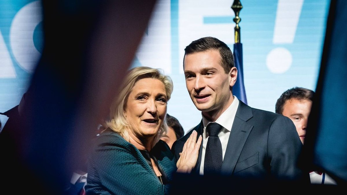 👉 #Legislatives : le RN est actuellement à 35% dans les sondages et domine dans toutes les catégories socioprofessionnelles. (Le JDD)