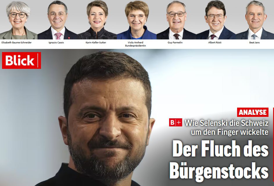 🤡🍿Wie #Selenski die #Schweiz 🇨🇭um den Finger wickelte....

🚨 Der Fluch des #Bürgenstocks 

Die Nichteinladung #Russlands bleibt der grosse Makel der Ukraine-Konferenz. Durchgeboxt hat das der politisch Wolodimir Selenski – dank eines schwachen Bundesrats 🤡