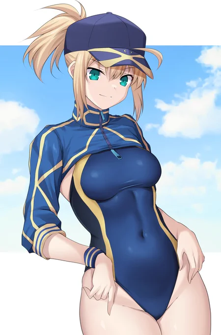 謎の競泳水着XX #FGO 