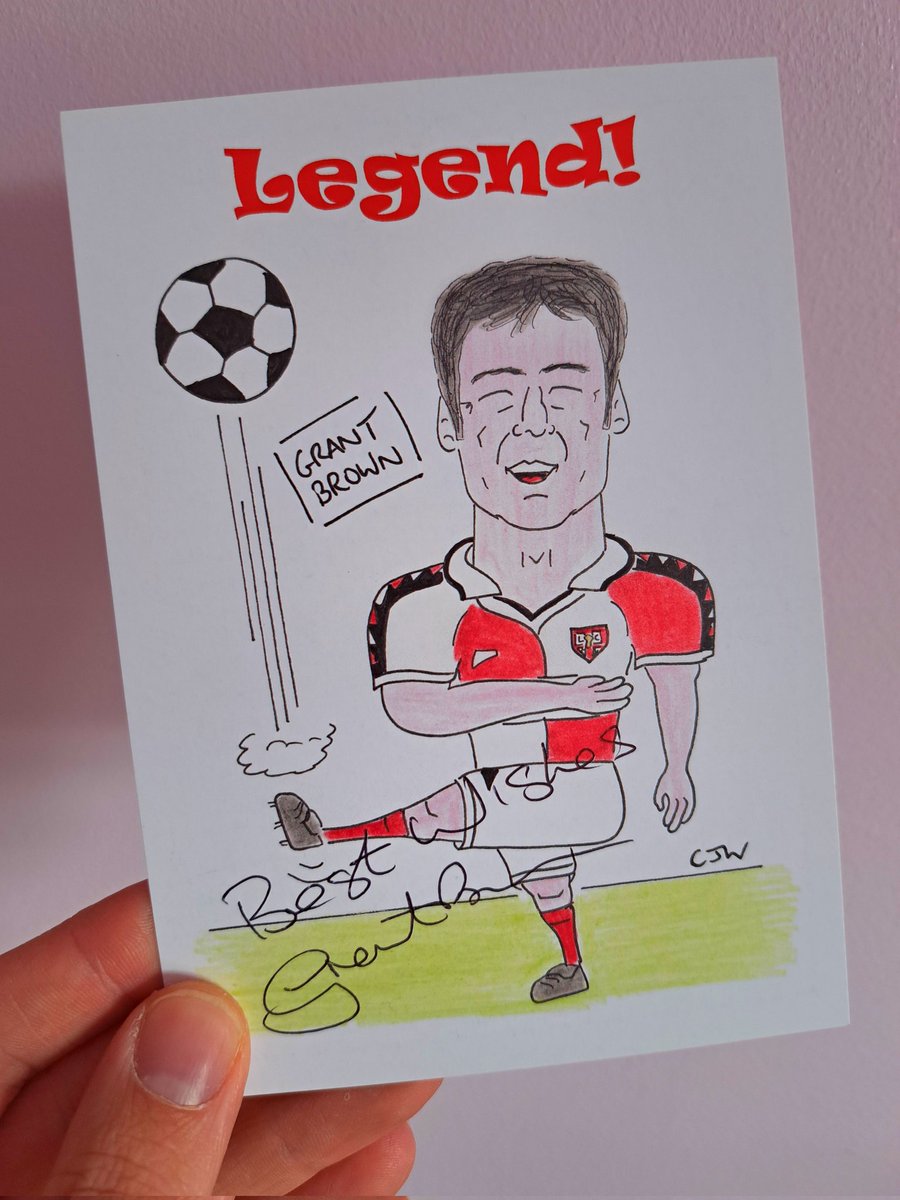 ‼️Imptoons Giveaway‼️

It's been a while since we did one!

Repost this and follow <a href="/imptoons/">Imptoons! 🇺🇦</a> and someone will be randomly selected this evening to win this signed card from our record appearance holder! 🤞

Good luck 🔴⚪️🔴