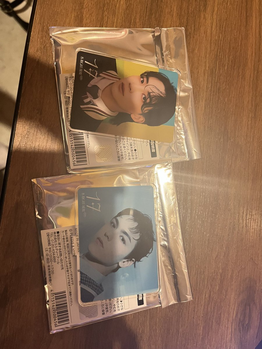 SEVENTEEN 17 IS RIGHT HERE CAFE
セブチカフェ 大阪 天王寺
交換 

譲→アクスタ
        ジョンハン バーノン

求→アクスタ
        スンチョル

28日天王寺交換or郵送
お気軽にお声掛けください🙇‍♀️