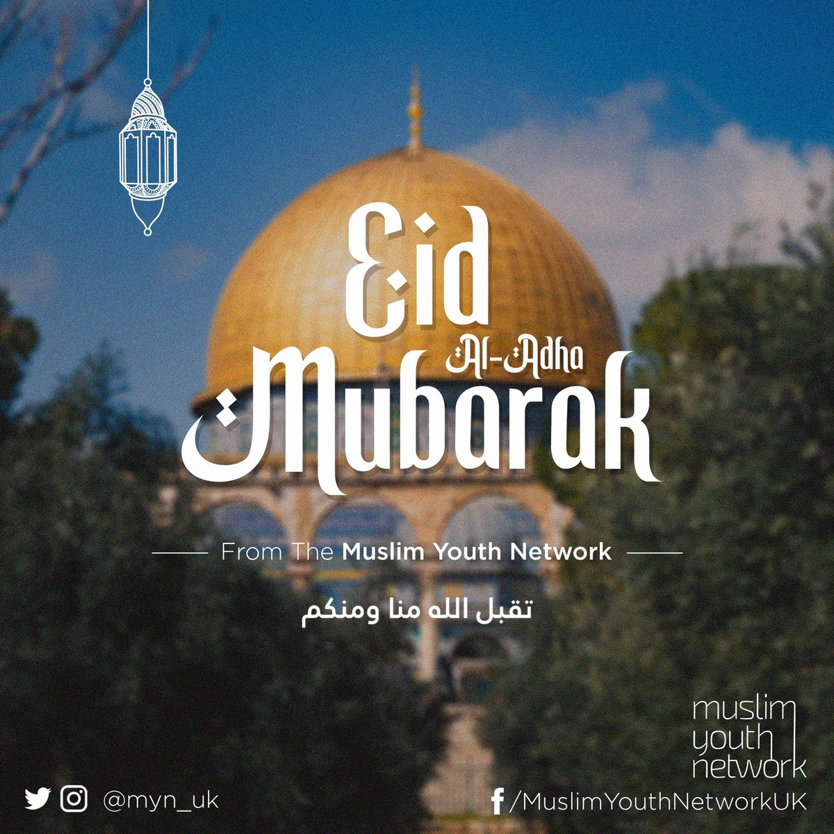 myn_uk's tweet image. Eid Mubarak from the Muslim Youth Network !