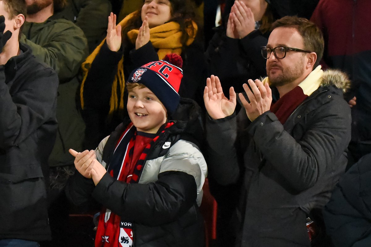 YorkCityFC's tweet photo. ❤️ Happy Father's Day, Minstermen.

#YCFC 🔴🔵 https://t.co/AajdIGY0f0