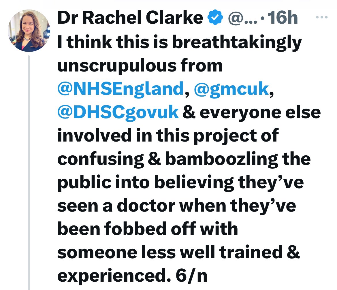 parthaskar's tweet photo. Some of you medical “leaders” have clearly lost your compass 

Ignoring all concerns about safety &amp; standards 

In your efforts to fill the workforce with “whatever is possible”

Duping the public
Causing harm

Am afraid-some of us aren’t just going away

However much you try. https://t.co/GPjbj2vmPR