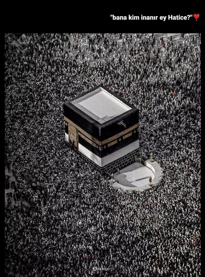 "Hz.Hatice: Kimse inanmazsa ben inanırım..🤍"