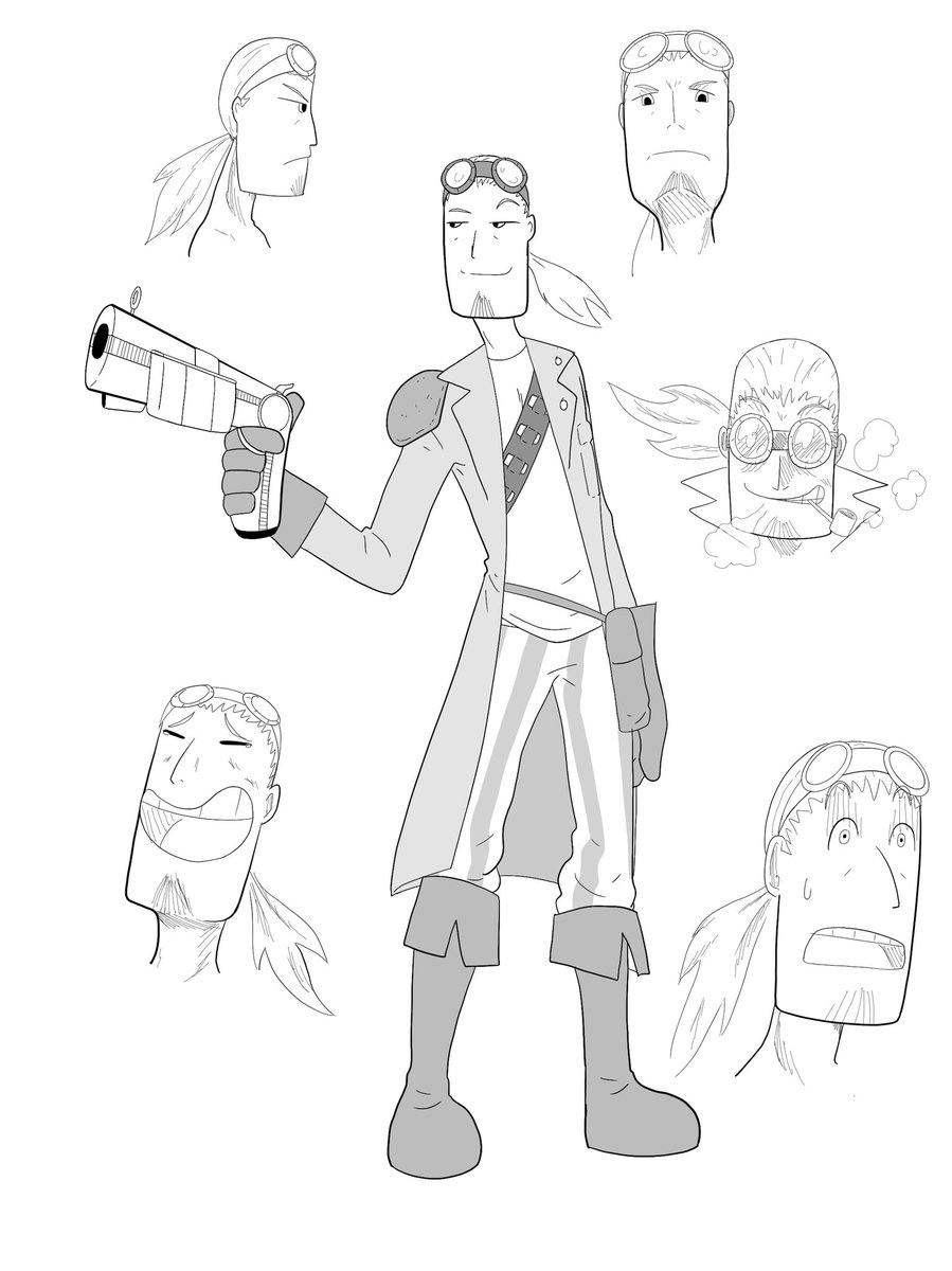 The whole squad for my next comic. Which I'll begin to draw when my neck stops feeling like shit... and of course after the Elden Ring DLC!