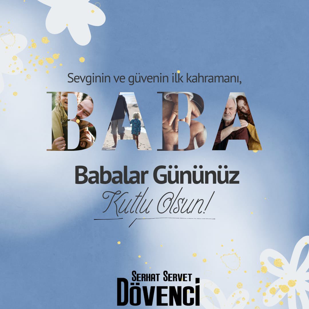 serhatdovenci's tweet photo. Baba olmak kolay değil...
Tüm zorluklara göğüs geren, ailesinin mutluluğu için çalışan, güçlü duruşuyla herkesi cesaretlendiren tüm babalarımızın babalar günü kutlu olsun.

#babalargünükutluolsun https://t.co/VInx5ntpM6