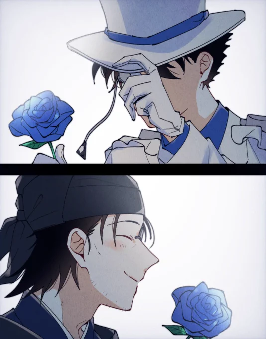 愛しい貴女へ贈る花(怪盗キッド/羅漢) 