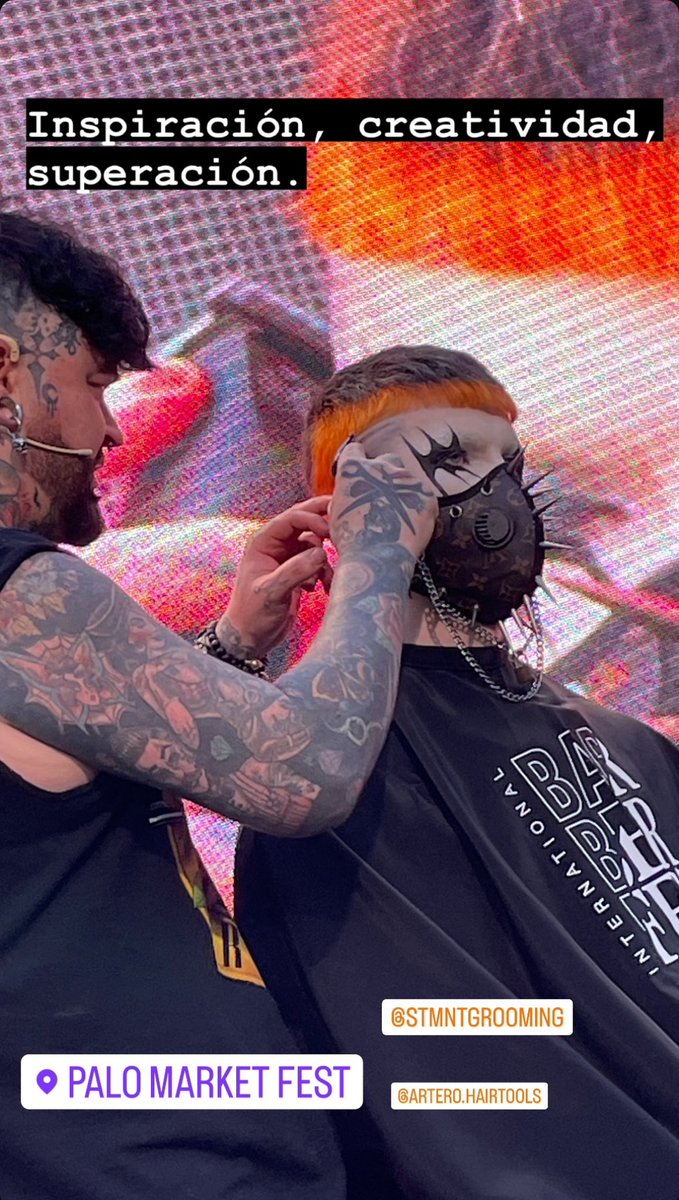 peluquiquepop's tweet image. Internationa Barber Fest 2024 de la mano de #Artero y #STMNTGrooming en #PaloAlto #Barcelona 
Gran evento! @stmntstudios 

#quiquepop #barberia #barbershop #alicante #alicantecentro #peluqueriamasculina #peluqueria  #centroalicante #cortedepelo #arreglodebarba #cuidadodelpelo