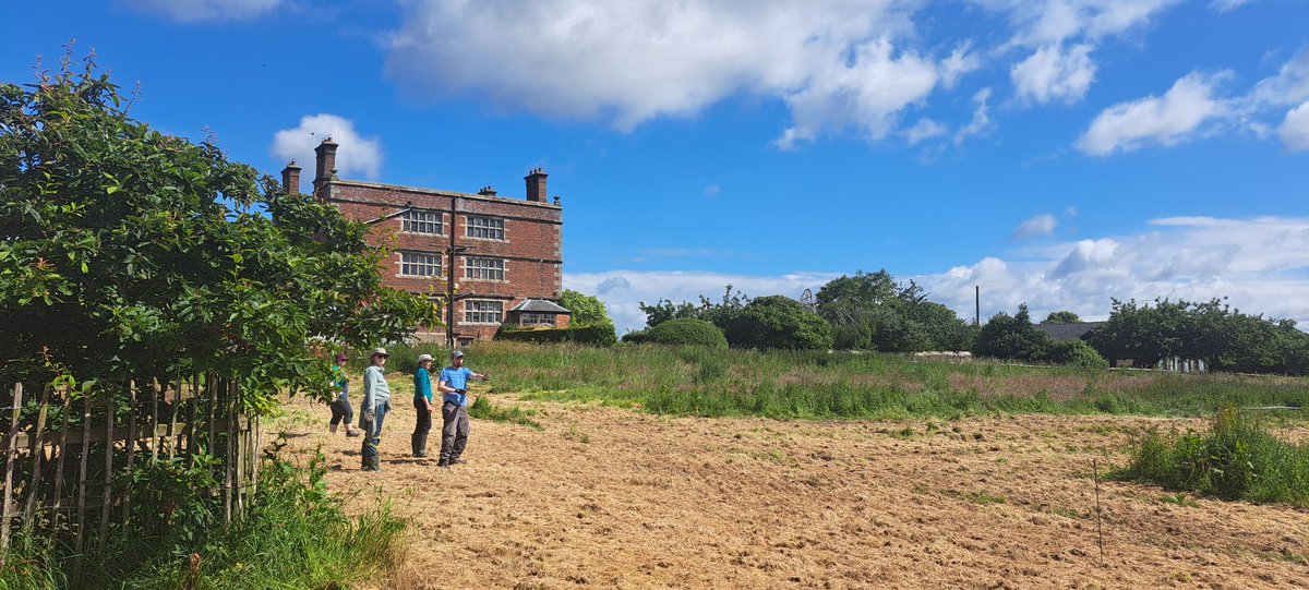 SoultonHall's tweet photo. @DigVentures ...#soultondig 2024 continues with @TheDigVenturers looking into the C16th and C17th. Exciting things are being discovered once again.. https://t.co/ZXYI3LIJ66