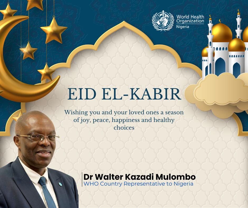 Happy Sallah Celebrations to my friends, colleagues and families