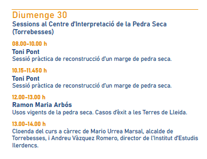 Centre d'Interpretació de la Pedra Seca tweet media