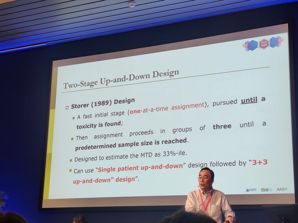 DrMirallas's tweet image. #MCCRworkshop 
📈 Great lecture on Phase I #trials design
🗣️ Yu Shyr
🪑Dr. Yap @MDAndersonNews
 @EORTC @myESMO @AACR @_SEOM