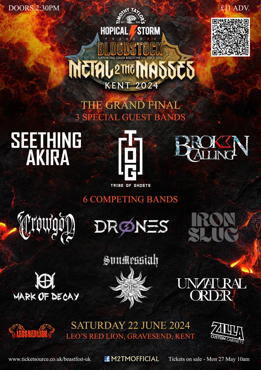 WarriorHeadz's tweet photo. ๐๐๐๐๐ญ ๐จ๐ฃ 298 @WarriorHeadz M2TM KENT FINAL SPECIAL. Mon 17/06/24 @DealRadio https://t.co/OioXJ4ePZm 19-20 hrs UK time. Music: #markofdecay #drones #brokencalling @UnnaturalOrder1 #ironslug @tribeofghostsuk #crowgod #sunmessiah @SEETHINGAKIRA. Tune in. Rip the knob off! https://t.co/hVqovVMMNS