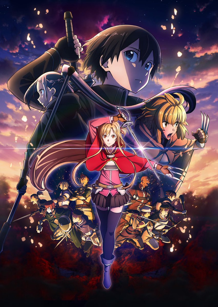 Hi_karururu0's tweet photo. 劇場版 ソードアート•オンライン-プログレッシブ 冥き夕闇のスケルツォ 鑑賞
ゲーム好きなのでアニメも鑑賞済み。ボス戦での見事なチームワークが冴えるアクションシーンに釘付けになります。このシーンが際立つのは、人間関係を前半で丁寧に描いているから。劇場版も是非！ https://t.co/65fgAdPTfp