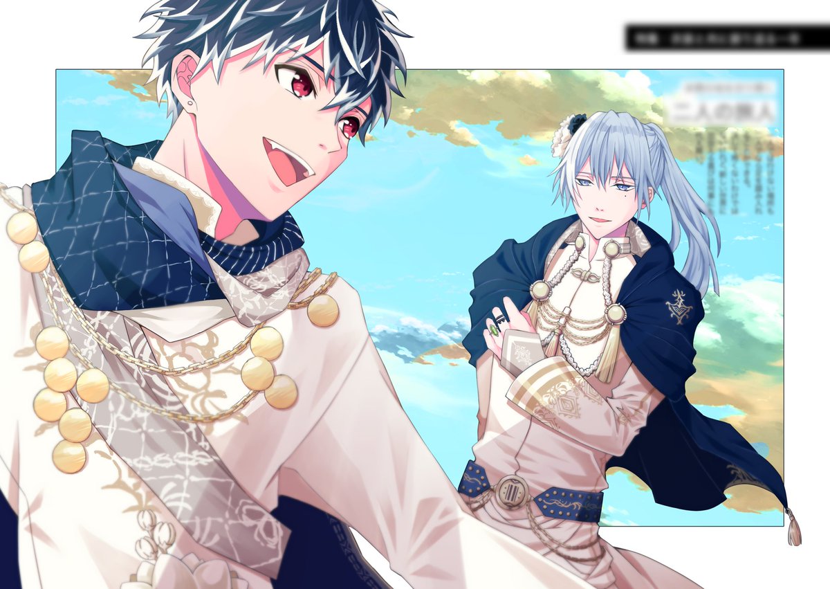 6/30 ジュンブラ ［ユキモモ/イケハニ］

新刊2冊目
『夫婦日和（メオトビヨリ）』サンプル
ファンクラブ会報誌風のイラスト（＋対談）本です。

✳︎A5サイズフルカラー12p
✳︎ノベルティ付き400円（予定/会場価格）
✳︎通販は検討中です