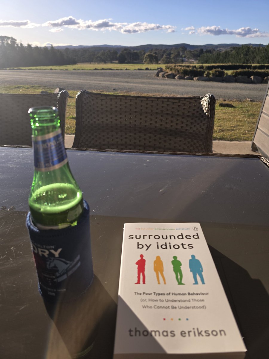 RHendo76's tweet image. When it's an anniversary present book but your wife is also a psychologist. Thank you my darling... I think. Atleast i am not surrounded out here though 🤣 #newbook #interestingread