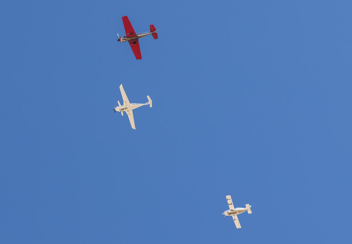 ShorealoneFilms's tweet photo. (1) Photos from today’s Plane Crazy Saturday / Dick Rutan Memorial @ #MHV. Included a missing man fly-over honoring Dick Rutan. #DickRutan #Scaled #Voyager #AvGeek 06-15-24 https://t.co/hA9918UH3P