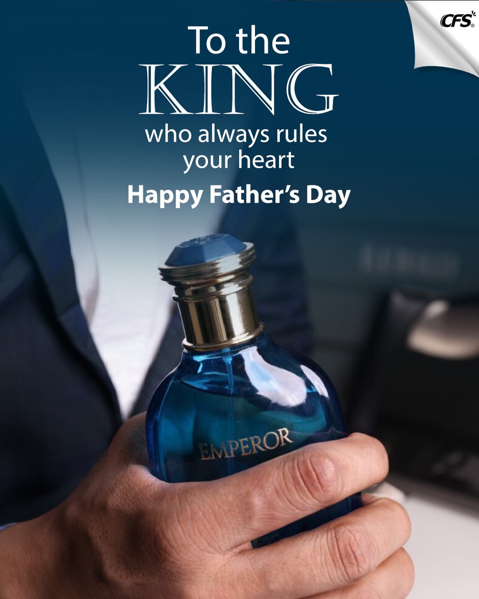 CFSPerfumes's tweet photo. CFS Perfumes wishes all the fathers a very Happy Father's Day .

#fathersday2024 #newperfumes #cfsperfumes #indianperfumes #ifracertifiedperfumes #FDAapprovedProduct https://t.co/yX4gHdYgAo