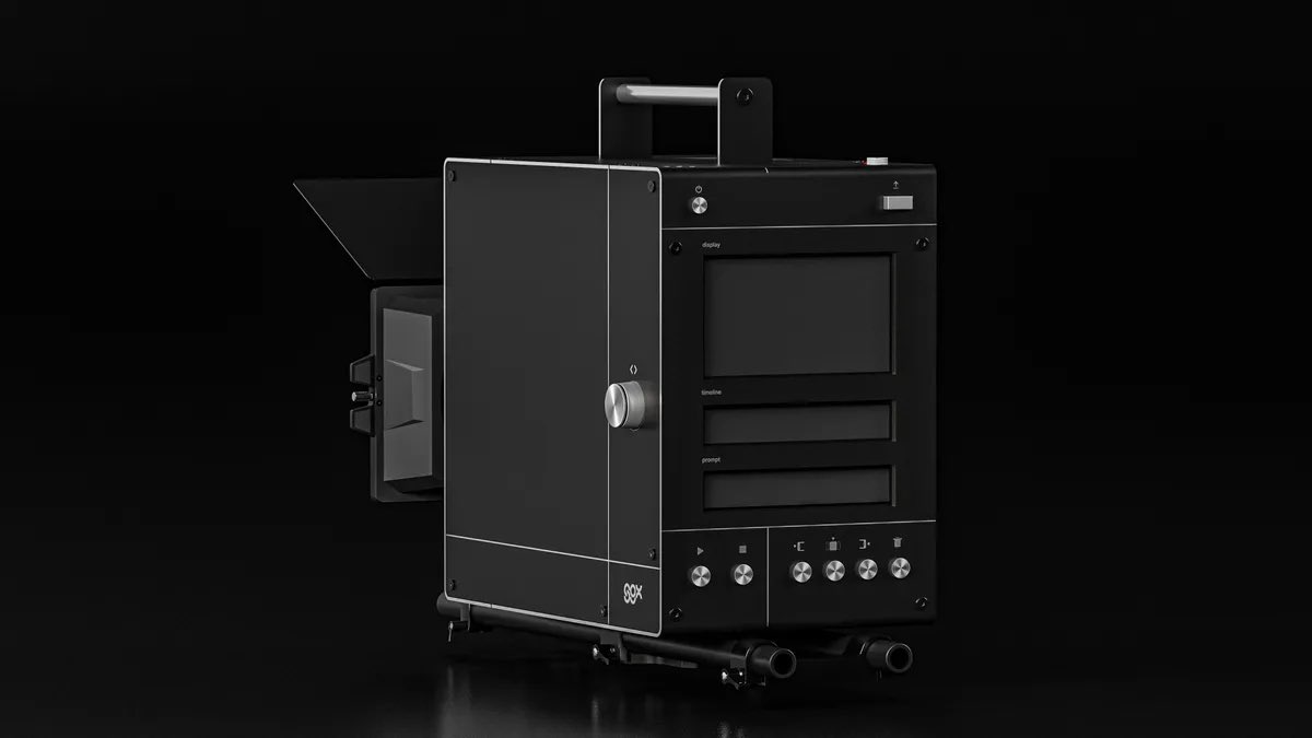 samaleksandrov's tweet photo. 🎥 "We believe that movie creation is inherently physical. AI has to be a new tool that enhances creativity," says Miguel Espada, co-founder of SpecialGuestX. The CMR-M1 serves as a tangible interface to AI models. #PhysicalMeetsDigital https://t.co/ej2V3uDX2x