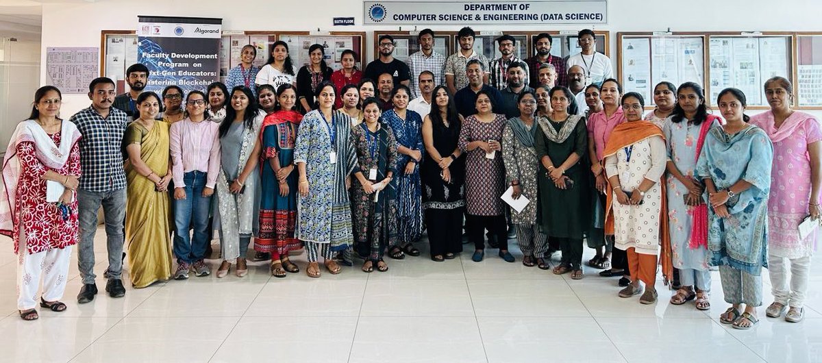 abhishekappaji's tweet image. It was great to host 3 days #Blockchain #FDP at B. M. S. College of Engineering. 
Such a impactful and outcome based programme with lot of learning and hands on.
@TiEBangalore MatrixForum 
@bms_of @ComputerSociety @ieeecsbs @IeeeSPSSBC @AlgoFoundation