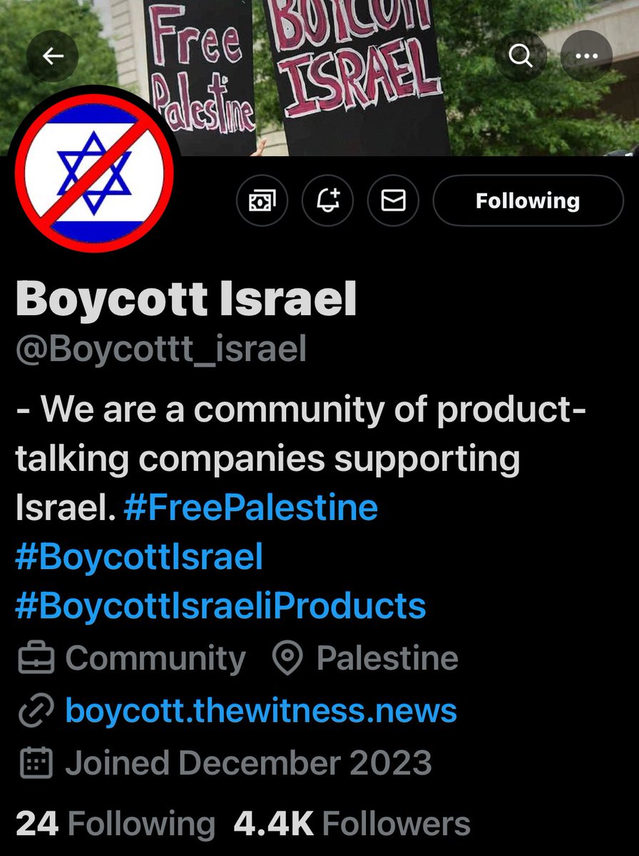 nicowo__0's tweet photo. okay so the strike is coming up so id like to share a small acc that a lot could find useful for 
boycotting!

@/Boycottt_israel 

1/3 https://t.co/fax5EYcuto