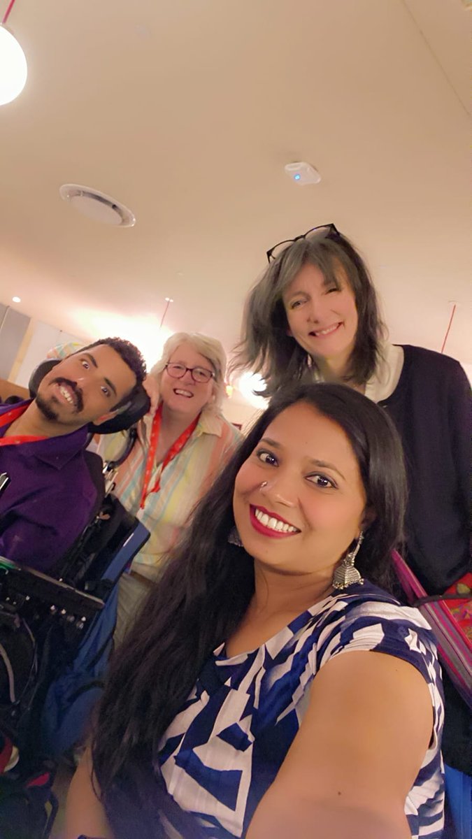 _suvarnaraj's tweet photo. Great experience at UN #COSP17 on June 12-13, discussing disability inclusion, health equity, supported decision-making, climate risks, and more. Met inspiring individuals &amp; learned so much!
#DisabilityRights #InclusiveWorld #UNCRPD #SuvarnaRaj @narendramodi @HyundaiIndia @ANI https://t.co/NcKuvv26q0