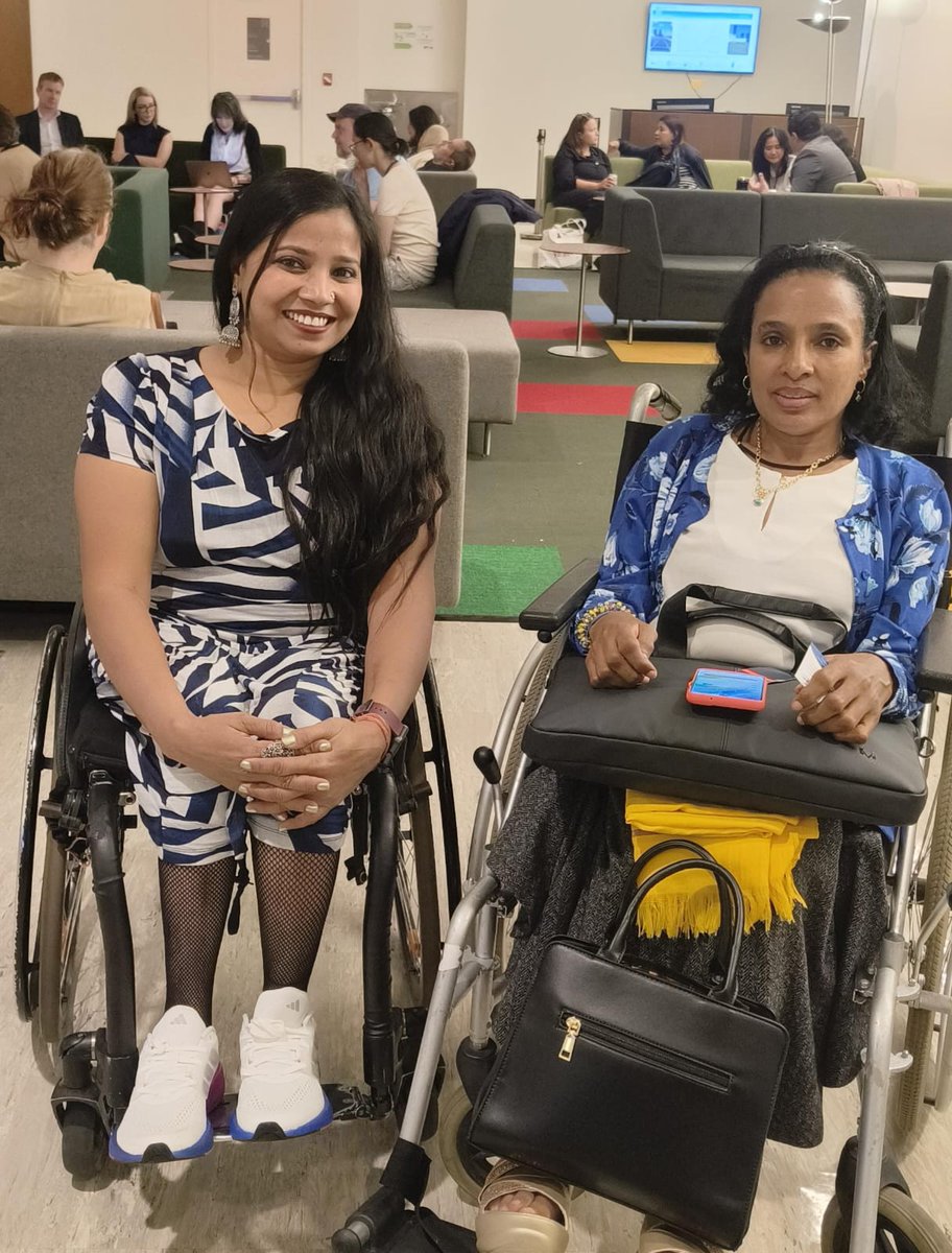 _suvarnaraj's tweet photo. Great experience at UN #COSP17 on June 12-13, discussing disability inclusion, health equity, supported decision-making, climate risks, and more. Met inspiring individuals &amp; learned so much!
#DisabilityRights #InclusiveWorld #UNCRPD #SuvarnaRaj @narendramodi @HyundaiIndia @ANI https://t.co/NcKuvv26q0