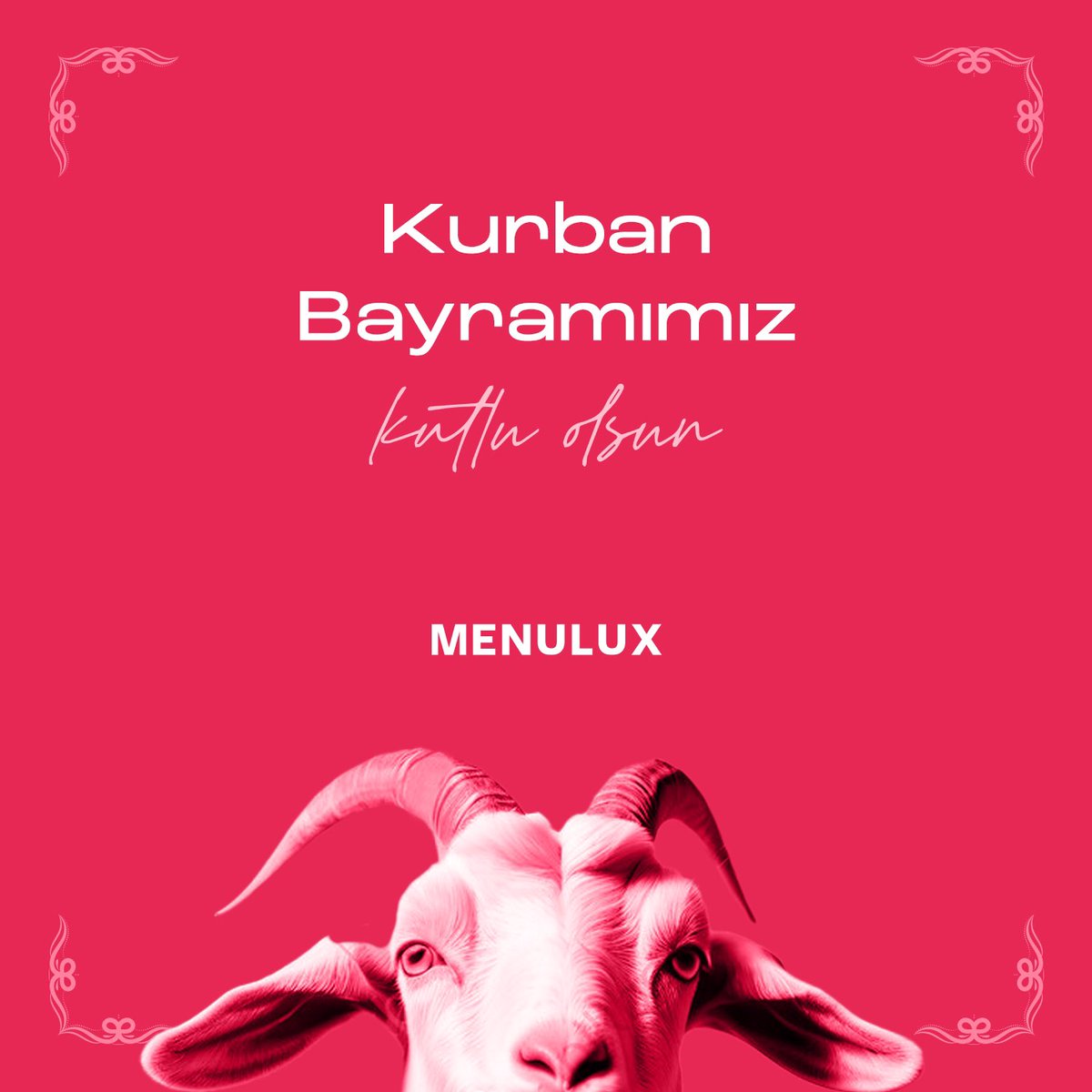 Kurban Bayramı'nın coşku ve bereketiyle birlikte, sağlık, mutluluk ve huzur dolu günler dileriz. Sevdiklerinizle birlikte geçireceğiniz bu özel zamanı en içten dileklerimizle kutlarız. Bayramınız mübarek olsun.