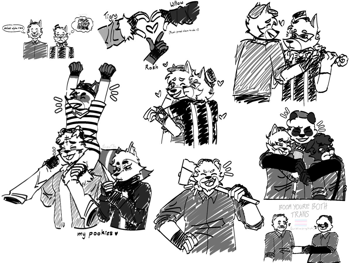EnzoT3a's tweet photo. Some sketches I did a few days ago

#piggy #piggyfanart #robloxpiggy #piggyroblox https://t.co/E7Bsg1136N