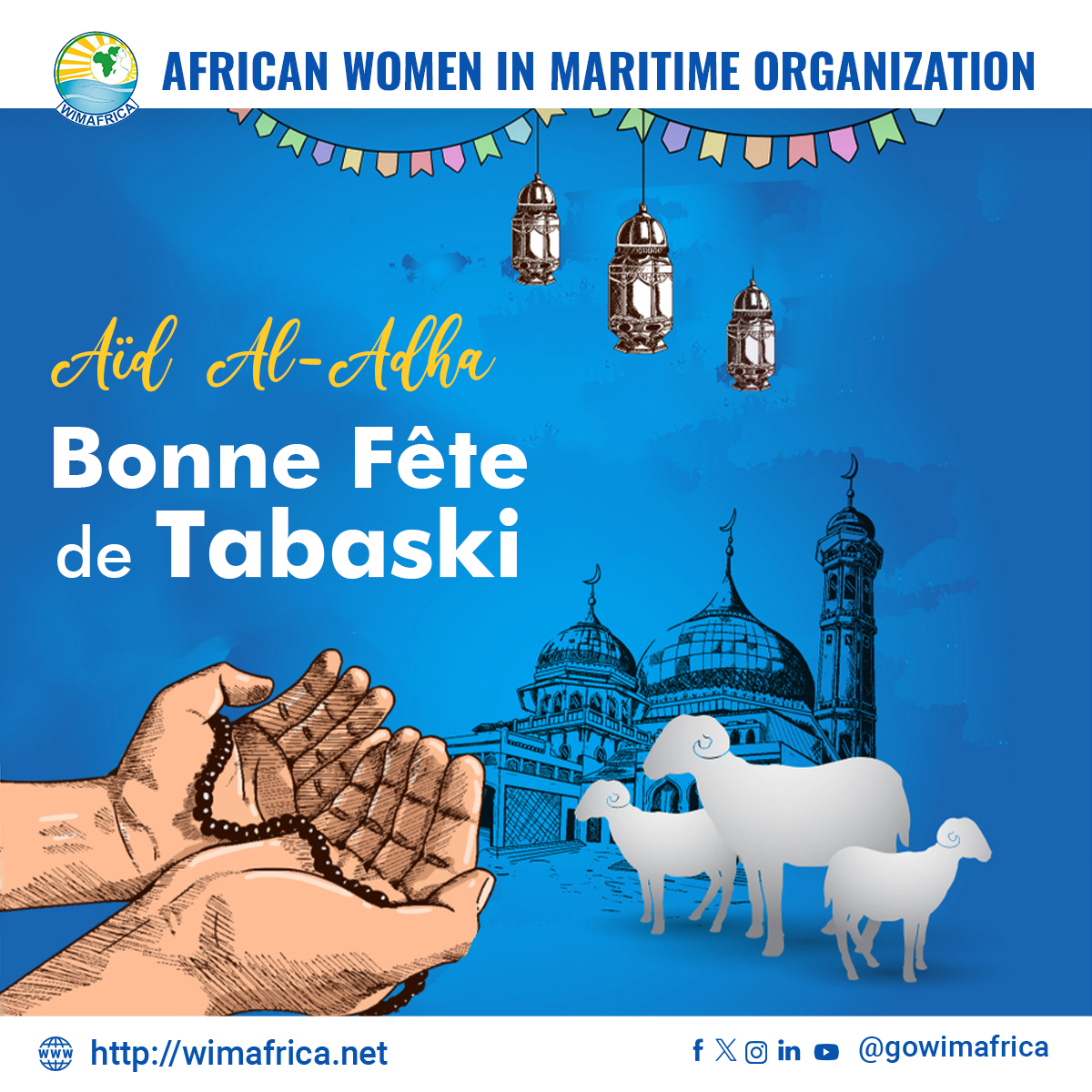adanletelawson's tweet photo. 🎉 Bonne fête de Tabaski.
#EidAlAdha #Tabaski #Musulman #islam #WIMAFRICA
@gowimafrica https://t.co/TbtgUNEEyY