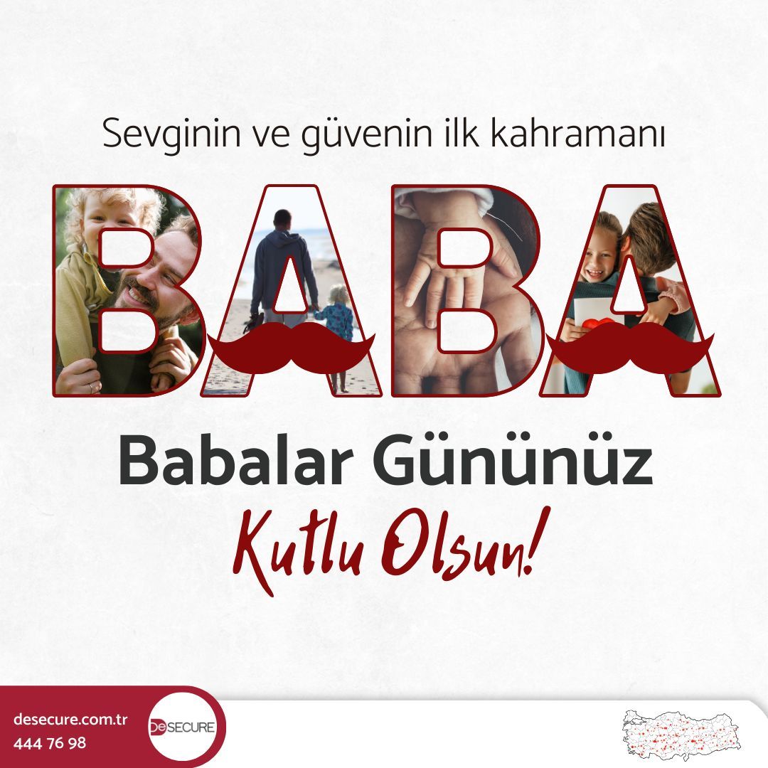 Desecure_tr's tweet photo. Sevgiyi, güveni, şefkati ve saygıyı öğrendiğimiz değerli babalarımız, Babalar Gününüz kutlu olsun.

#Desecure #BabalarGünü https://t.co/W1uRm8QbXL