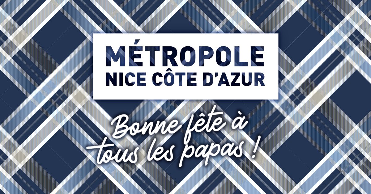 MetropoleNCA's tweet photo. 🎉 Bonne fête à tous les papas !
😍 Passez une journée extraordinaire !
#NiceCoted'Azur https://t.co/g4L5j8fQYX