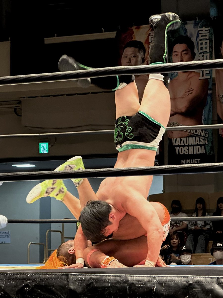 Kuro_sei's tweet photo. ただただ、見守る日でした。

#bjw #大日本プロレス https://t.co/bE4D7LjEvr