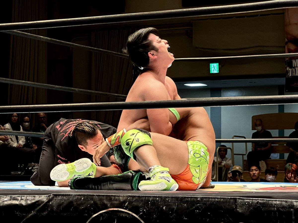 Kuro_sei's tweet photo. ただただ、見守る日でした。

#bjw #大日本プロレス https://t.co/bE4D7LjEvr