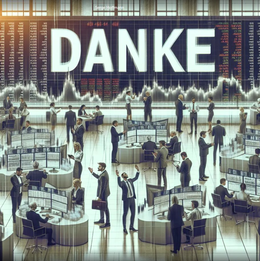 ttt_financial's tweet photo. 🥳#4000Follower🥳
Guten Morgen und ein herzliches Dankeschön für den großartigen Austausch und eure Unterstützung mit Likes und Retweets auf #finx.
Ich bedanke für euren großartigen Input, den ihr mir täglich liefert und hoffe ihr freut auch künftig über meine Ideen.
🎉🪅🍾🥂 https://t.co/2xy3ItsAif