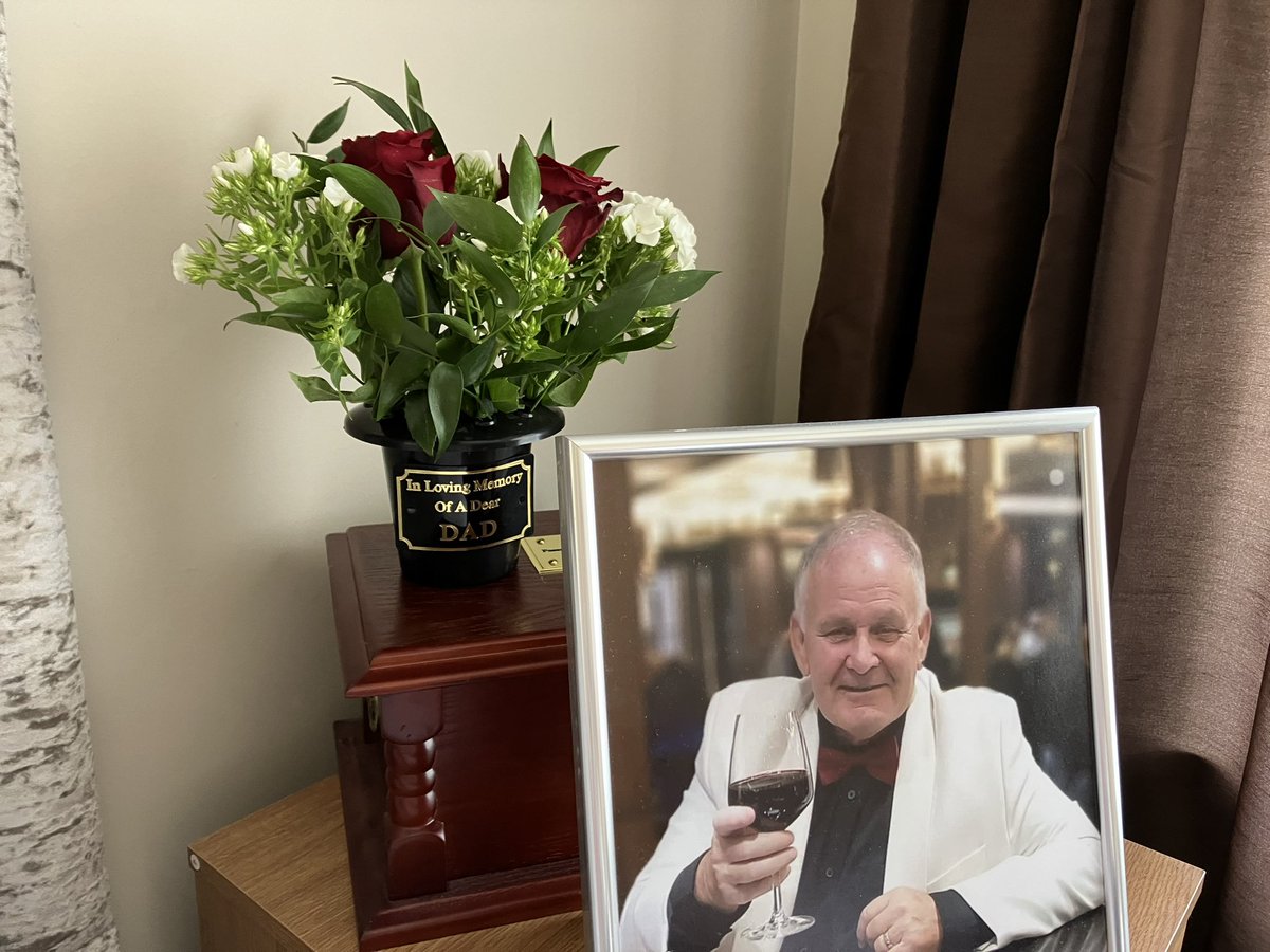 ncullenc2k's tweet photo. To my wonderful Dad what I wouldn’t give to take you for a pint today and give you a cuddle. It’s been 20 weeks since you have passed and the very young age of 71 and I miss you every day. Happy Father’s Day. https://t.co/ri5fhulN11