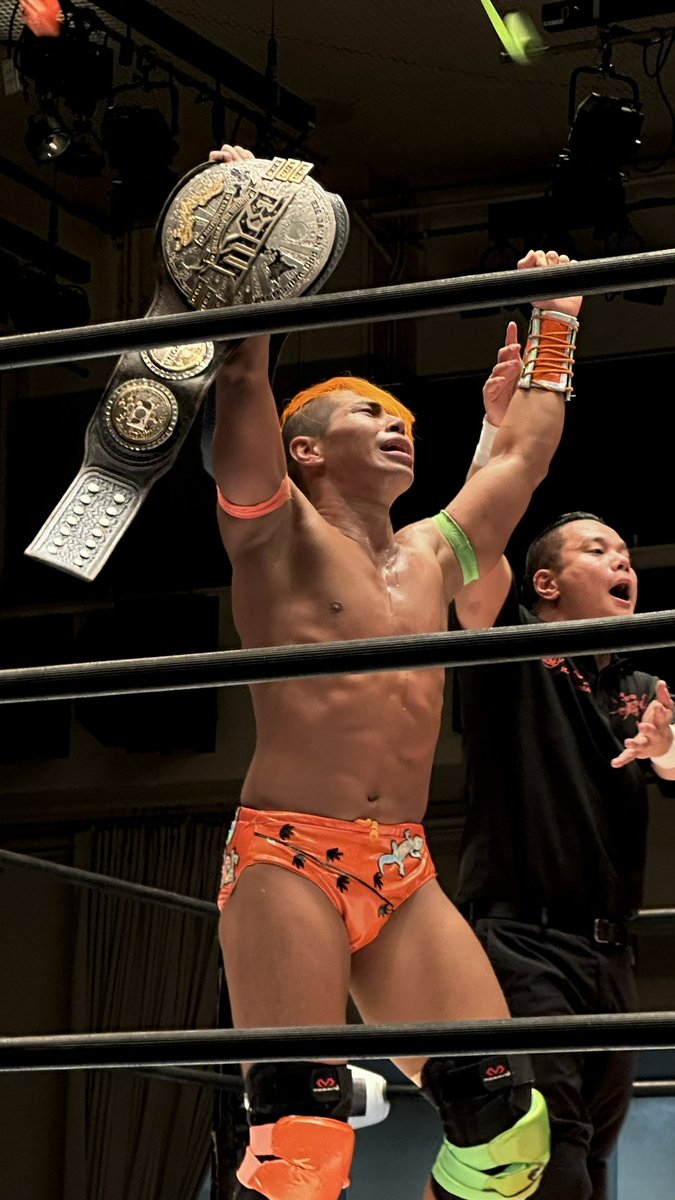 Kuro_sei's tweet photo. 佐藤さんも、関札さんも、
お疲れさまでした！！

#bjw #大日本プロレス https://t.co/ajC434ftBO