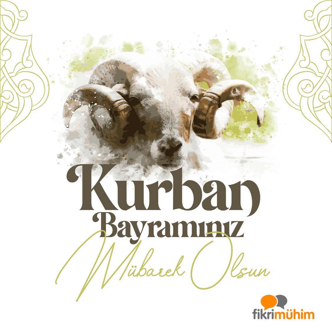 Sevdiklerinizle birlikte, neşeli, keyifli mutlu bayramlar dileriz ☺️

#kurbanbayramı #fikrimühim